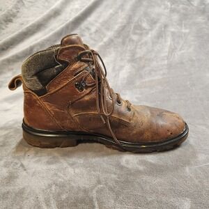Wolverine Boots Mens 12EW Wide Brown I-90 EPX I 90  Leather 6" EH Work